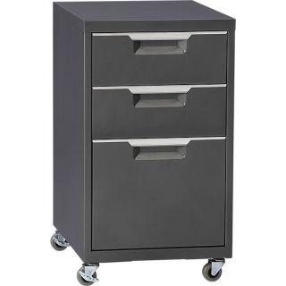 TPS carbon file cabinet in office furniture  CB2