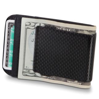 The Carbon Fiber Money Clip   Hammacher Schlemmer 