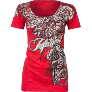 INFAMOUS Red Hearts Womens Tee 188259300  tees  