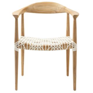 Bandelier Arm Chair w/ Woven Seat at Brookstone—Buy Now