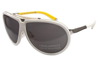 DSquared DQ0003 24A White  Dsquared Sunglasses   Coastal Contacts 