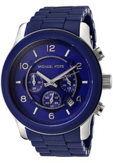 Michael Kors MK8104 Watches,Mens Chronograph Blue Polyurethane 
