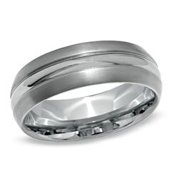 Tungsten Wedding Bands   Mens Tungsten Wedding Bands from Zales