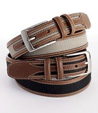 Saddle Stitch Casual Belt  Sizes 44 48