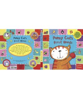 Poppy Cats First Words Book   childrens books   Mothercare