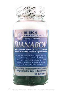 Hi Tech Pharmaceuticals   Dianabol Natural Steroidal Anabolic Agent 