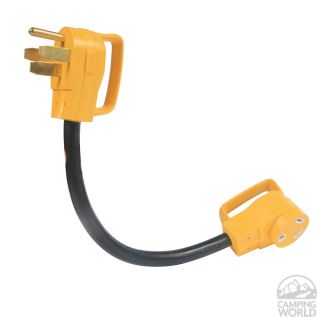 Power Grip Adapter   50A Male to 30A Female   Camco RV 55175 