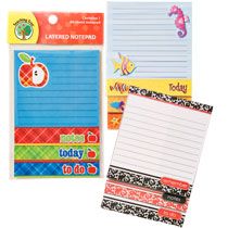 Home Teachers Corner Paper & Pads Teaching Tree Layered Notepads, 60 