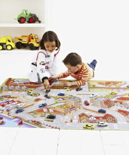 Big City Carpet Playmat   toy garages & vehicles   Mothercare