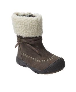 Mothercare First Walker Brown Borg Top Boots   girls first walkers 