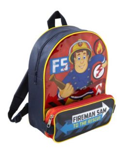 Fireman Sam Backpack with Pencil Case   bags   Mothercare