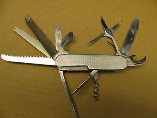 Gerlach Stainless Folding Pocket Knife Poland 11 Tools
