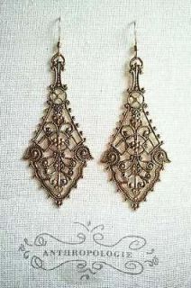 After Anthropologie MUSE & FOX earrings Invalides NEW $62 Retail 18K 