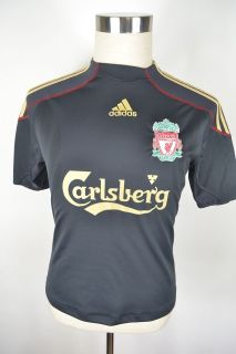   FC Football Shirt Gerrard 8 print 2009/10 Away Black (S/XS