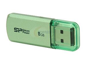 .ca   Silicon Power Helios 101 8GB USB 2.0 Flash Drive (Green 
