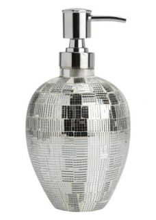 Matalan   Glimmer Mosaic Soap Dispenser