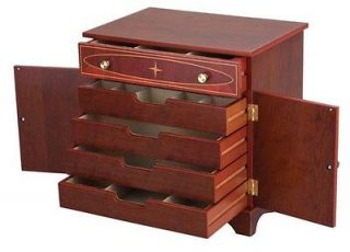 Reed & Barton Williamsburg Apothecary Jewelry Cabinet (MSRP$250)