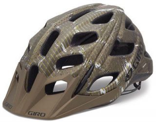 Giro Hex Matte Brown Lines Logo Cycling Helmet Dirt New