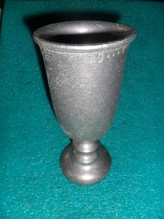 Vintage WILTON COLUMBIA Pewter Wine Water Goblets 7 1/4 Tall