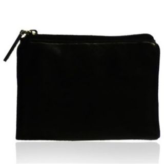 Suzy Smith Black Leather New Piped Purse