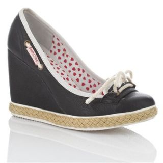 See by Chloé Black/White Wedge Shoes