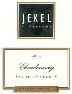 Jekel Chardonnay 2003 