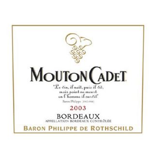 Mouton Cadet Bordeaux Rouge 2003 