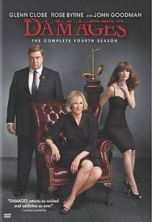 THE DAMAGES THE COMPLETE FOURTH SEASON   NEW DVD BOXSET
