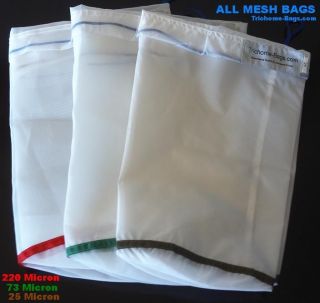   Mesh Universal Ice Water/Dry ICe Sieve Hash Extraction 5 Gallon 3 Bag