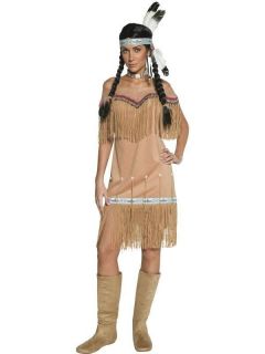 Womens Authentic Western Indian Fancy Dress Costume   M