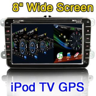 New Model 8 HD Car DVD Player for VW PASSAT CC 2008 2011 w/GPS/TV/BT