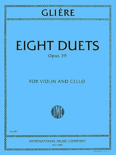 Look inside Eight Duets, Opus 39   Sheet Music Plus