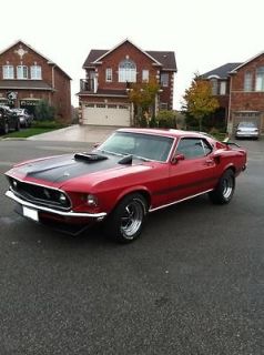 Ford  Mustang Mach 1 1969 Ford Mustang Mach 1 R Code 428 Cobra Jet