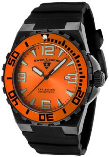 SWISS LEGEND 10008 BB 06 OB Watches,Mens Expedition Orange Dial 