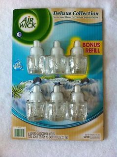 Air Wick Deluxe Collection Fresh Waters 6 Fragrance Bonus Refills