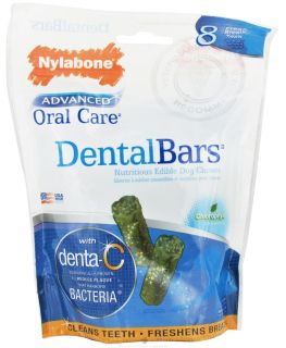 Nylabone   Advanced Oral Care Dental Bars Dog Chews   8 Chew(s 
