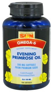 Buy Health From The Sun   Evening Primrose Oil 500 mg.   180 Softgels 