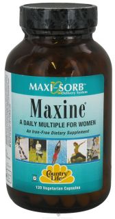 Country Life   Maxi Sorb Maxine Daily Multiple For Women Iron Free 