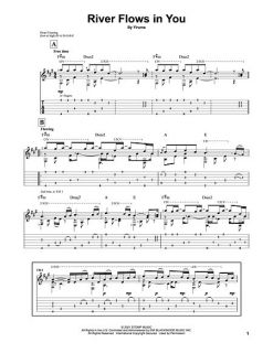 Look inside River Flows In You   Sheet Music Plus