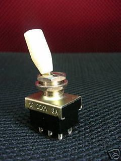 50, DPDT ON OFF ON CAR Preamp METAL TOGGLE SWITCH,WN3
