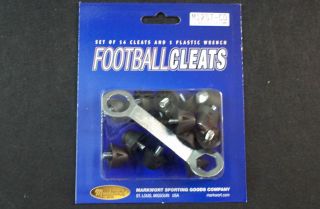 Half Inch (1/2) Steel Tipped Football Lacrosse Replacement Cleats   14 