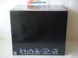 Halo 3 Legendary Edition Fully Sculpted Helmet + Game   New   Factory 