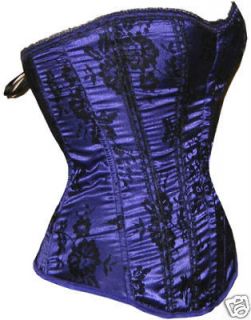 Halter neck retro goth corset basque womens top slim bustier