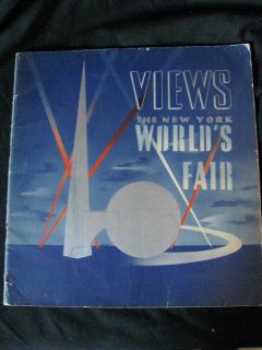 1939 Views The New York Worlds Fair Souvenir Book
