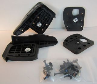 USD UFS TUMOR PLATES KIT BLACK SMALL WITH HARDWARE NEW 