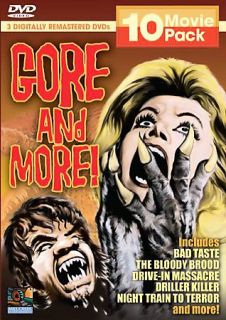 Gore and More   10 Movie Pack DVD, 2005, 3 Disc Set