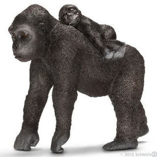 Schleich Gorilla Female with Baby 14662