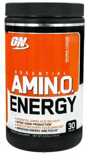 Optimum Nutrition   Essential Amino Energy 30 Servings Orange Cooler 