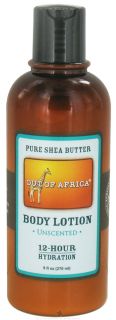 Out Of Africa   Organic Shea Butter Body Lotion With Essential Oil 