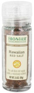 Buy Frontier Natural Products   Gourmet Salt Grinder Hawaiian Red Salt 